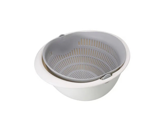 Panier égouttoir rotatif